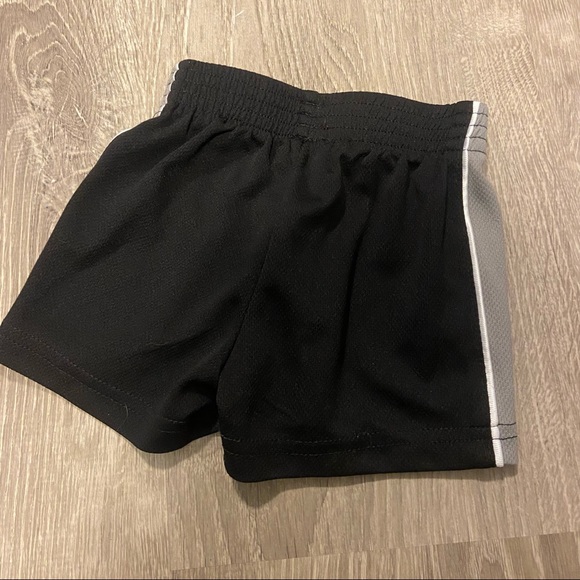 Okie Dokie basketball onesie & black athletic shorts 3M EUC - Picture 7 of 7